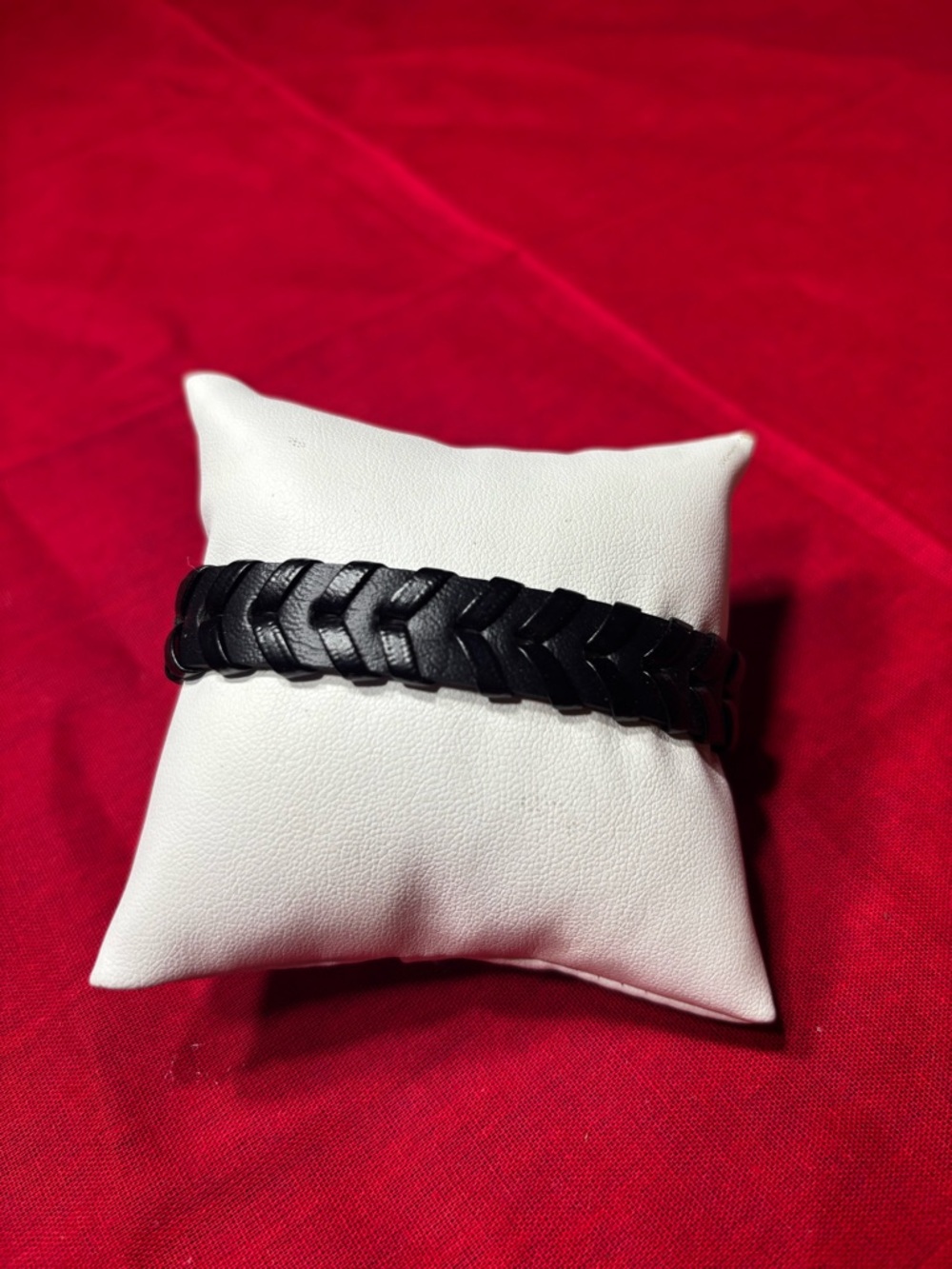 New! Decorative Leather Bracelet Men Wrap Handmade Wristband Adjustable